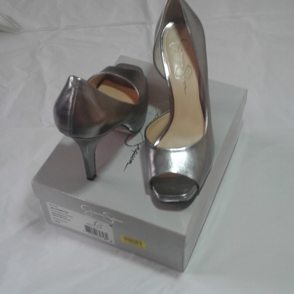 Jessica Simpson peep toe heels